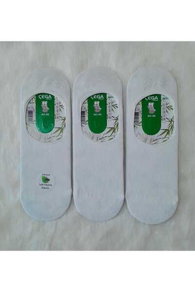 Çega Socks حذاء باليرينا رجالي من الخيزران - كعب سيليكون، ملون ومعطر