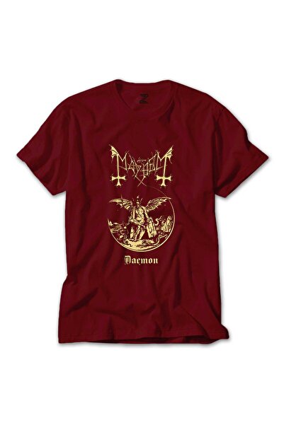 Generic Brand Mayhem Daemon King Šarena majica crvene boje, veličina 2XL