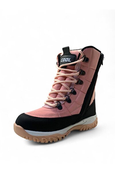 Cool Felix Ortopedik Kız Çocuk Pudra Sıcak Astar Kar Botu