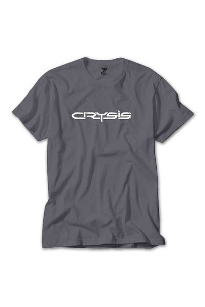 Z zepplin Μπλουζάκι Crysis Black Text Grey