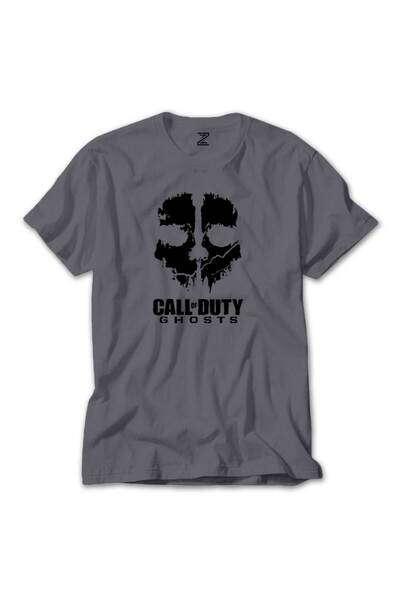 CrowsGate Tricou colorat Call Of Duty Black Ghosts, culoare gri, mărimea XS