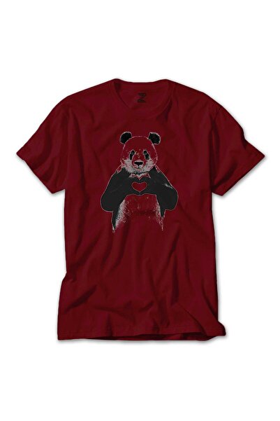 CrowsGate Tricou Roșu Panda Love