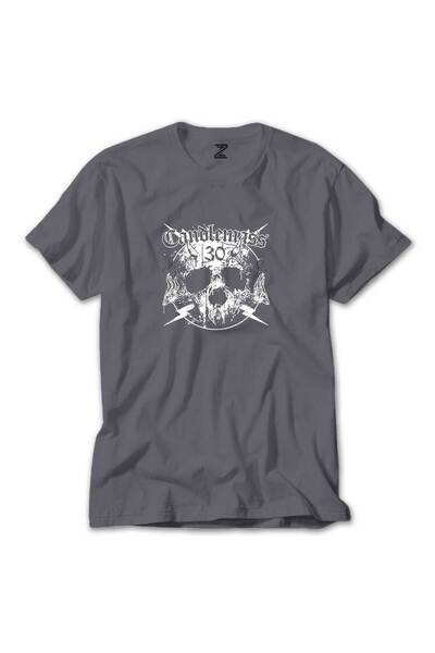 CrowsGate Candlemass Doom Metal majica dugih rukava, šarena, sive boje, velič...