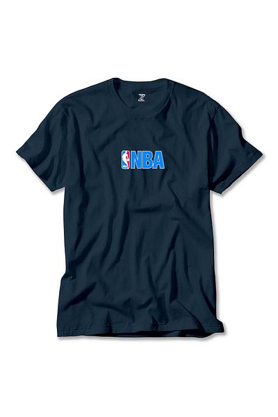 Z zepplin Μπλουζάκι με λογότυπο NBA Navy Blue