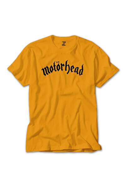 CrowsGate Λευκό και κίτρινο μπλουζάκι με λογότυπο Motörhead