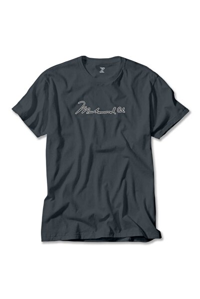 CrowsGate Καπνιστή μπλούζα Muhammad Ali White Text