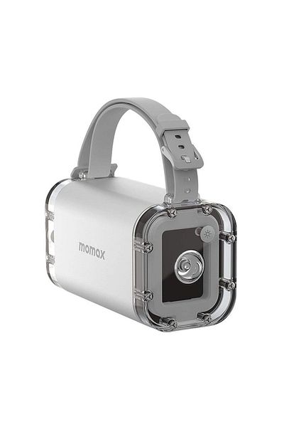 Momax iPowerstone Mini Power Station, 40000mAh Capacity, Fast Charge, 100W Output, Silver