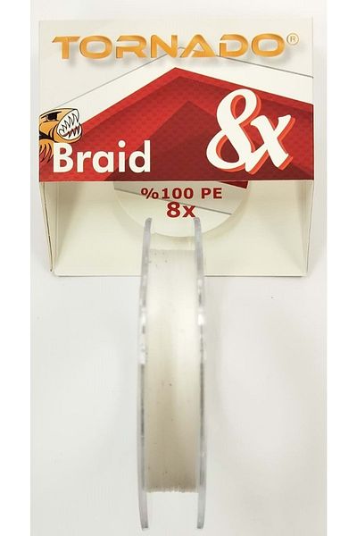 Tornado 8 X Braid Multi Color 0,08mm 8,60kg --- --- 150Mt. Multi Color 1Pcs.