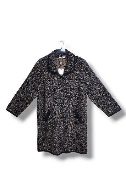 Ön-Er Giyim Çelik Örgü Önü Düğmeli Kışlık Anne Ceket Hırka