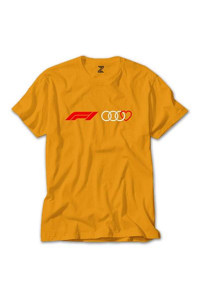 Z zepplin Κίτρινο μπλουζάκι F1 Audi Love