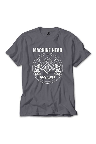 CrowsGate Tricou colorat Machine Head Album 2020, culoare gri, mărimea 3XL
