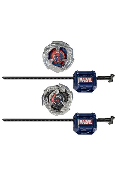Hasbro BEYBLADE X MARVEL SET DUO SPIDER MAN 3-60F SI VENOM 3-80N