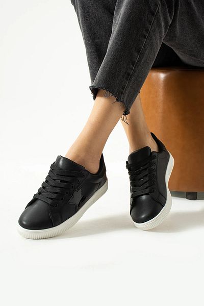 McDark Black Women's Daily Sneaker