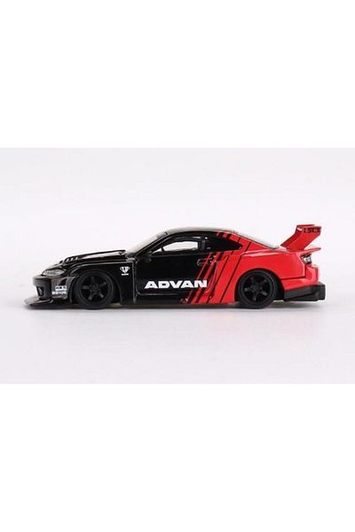 mini gt 649 Lb-Super Nissan S15 Silvia Advan Rhd Model Car