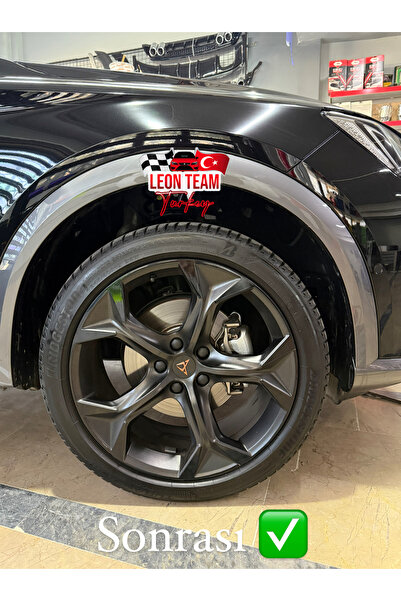 LeonTeamTurkey Cupra Formentor Jant Kaplama Sticker Set - Kolay Uygulama-uzun...