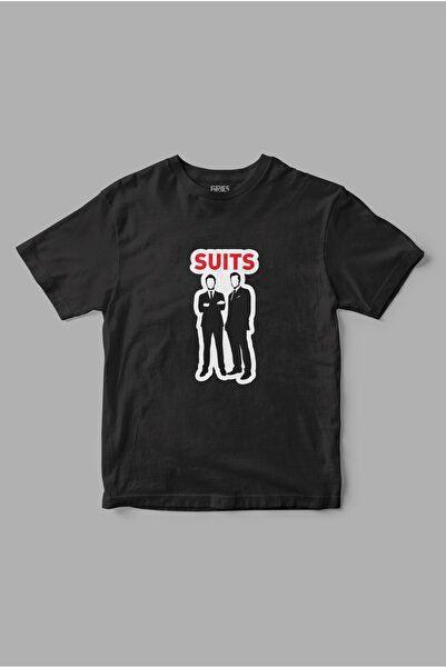 Gries تي شيرت مطبوع من Harvey Specter - بدلات