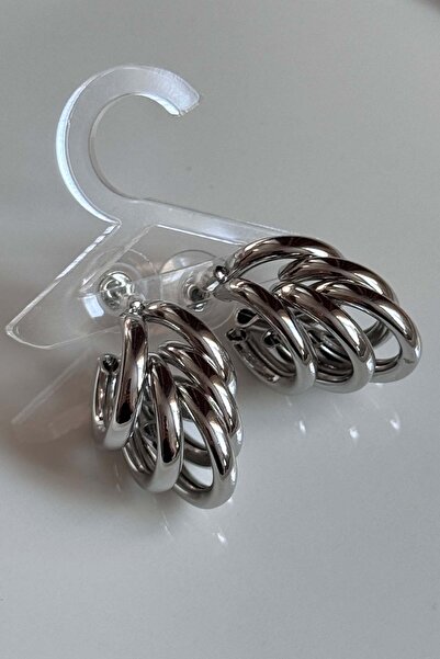 AMORE.İST STORE Çelik Multi Armed Küpe