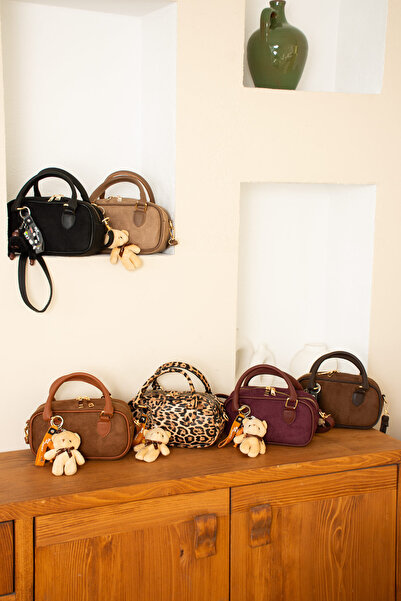 HONEY BAG Hera Light Brown Mascot Gift Women's Hand, Crossbody and Shoulder Bag