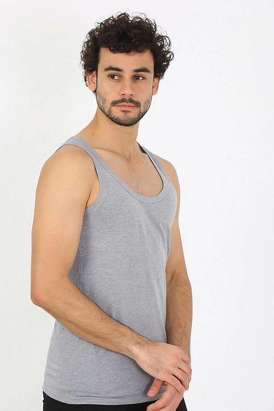 Akbeniz Ανδρικό εσώρουχο γκρι Ribana 6502