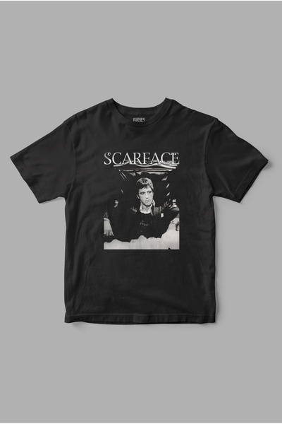 Gries Tricou Scarface Tony Montana Al Pacino cu imprimeu