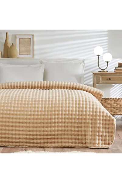 Özdilek Pătură maro pufoasă