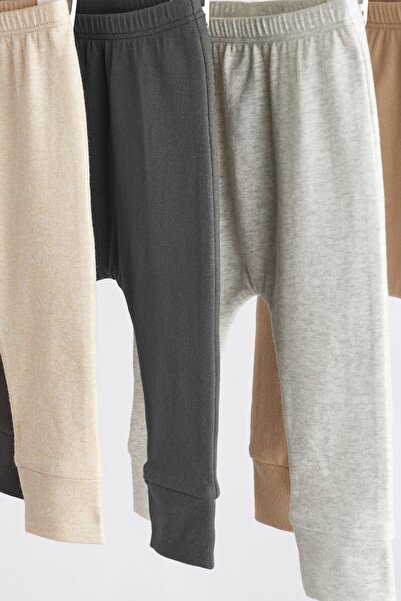 Next Baby Cream Black Gray Beige Set of 4 Cotton