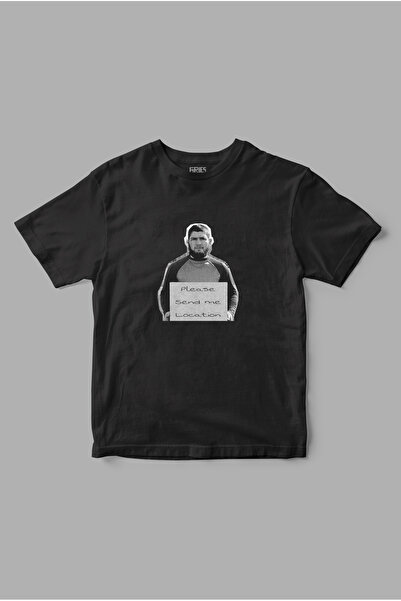 Gries تيشيرت مطبوع عليه صورة حبيب نورمجدوف من يو إف سي