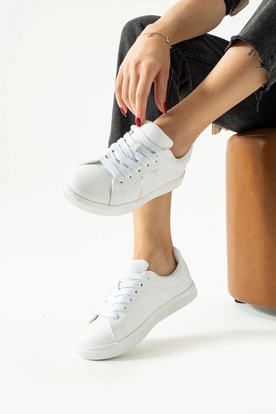 McDark White Women's Daily Sneaker
