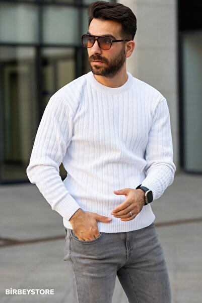 BİRBEYSTORE Pulover de tricotaj pentru bărbați