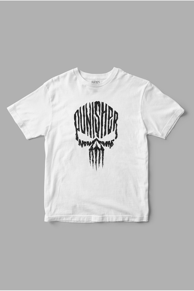 Gries Tricou cu imprimeu de craniu „Craniu” din filmul Punisher