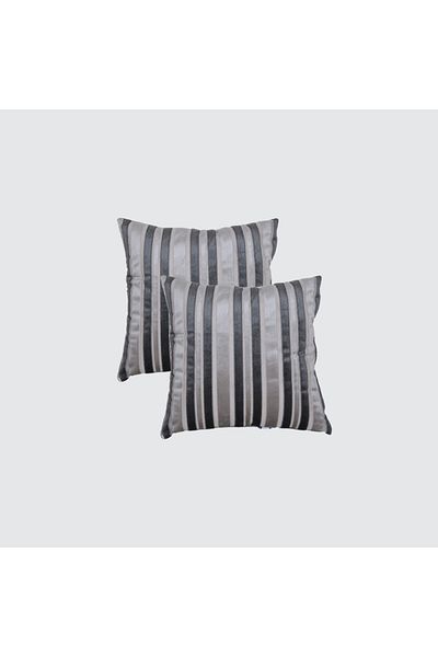 Donetella 2- Piece Modern 45x45 Throw Pillow Cover -,Decorative Covers for Cushions, Filling Not Included