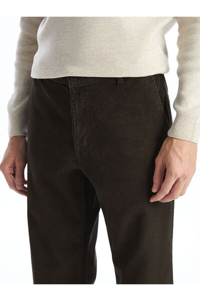 LC Waikiki Rahat Kalıp Kadife Erkek Chino Pantolon