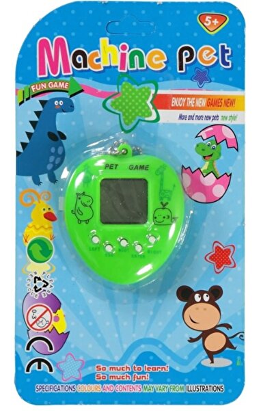 Online Sanal Bebek Nostaljik Kalp Şeklinde Sevimli Sanal Bebek Yeşil Renk