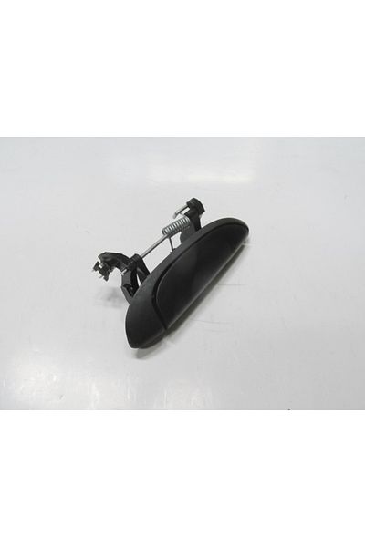 meydan Renault Clio- 2- Sd- 98/01; Front Door Outdoor Opening Handle Right Black (Plexan)