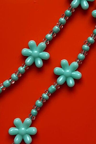 nftart.design Flower Beaded Wrist Phone Strap