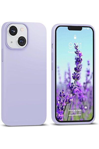 Merwish Apple Iphone 15 Uyumlu Logolu Içi Kadife Lansman Silikon Kılıf Kapak ...