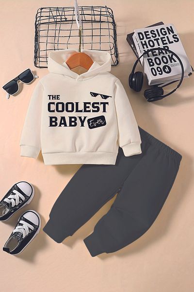 ADABEBEK New Season Style Coolest Baby Printed Baby Set 232303