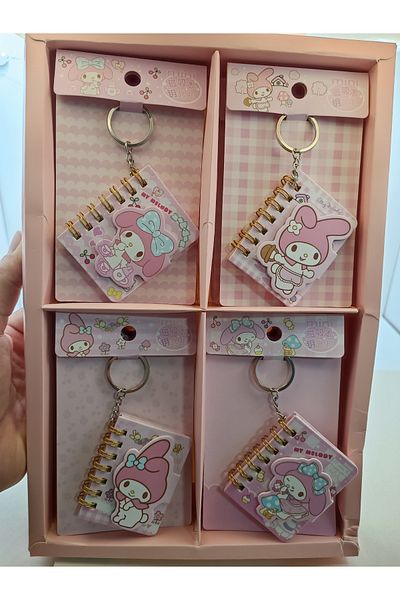 Meyra Accessories Sanrio My Melody Mini Notebook with Magnetic Cover 1 Piece