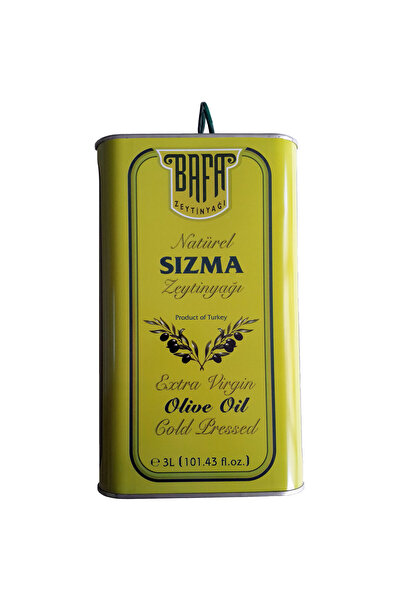 Bafa 3 Litre Erken Hasat Sızma Zeytinyağı