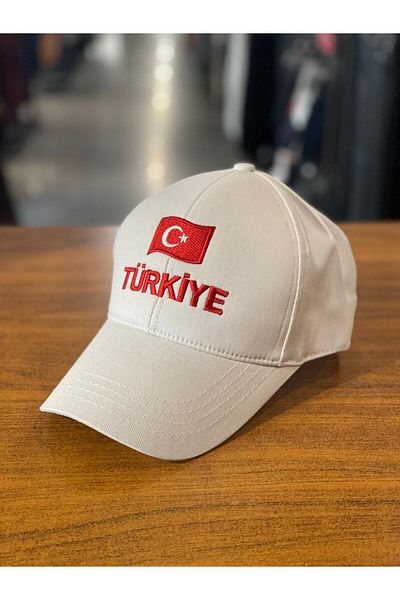 Lost Turkey Embroidered Unisex Cotton Cap Hat