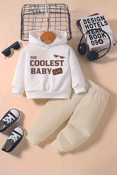 ADABEBEK New Season Premium Coolest Baby Printed Baby Suit 232305