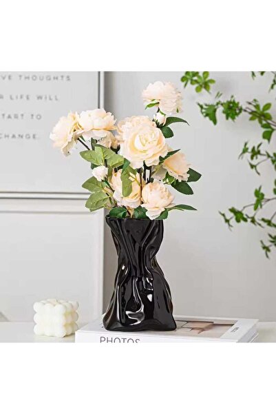 rakaymu Μαύρο βάζο σε σκανδιναβικό στυλ