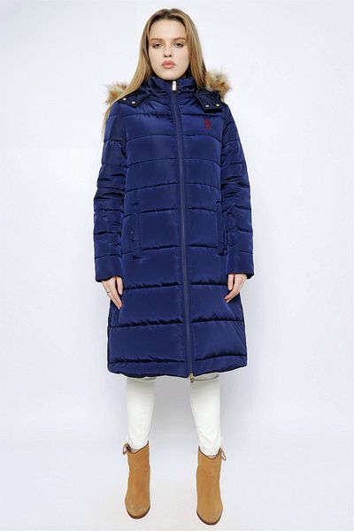 U.S. Polo Assn. Hooded U.S. Polo Winter Long Coat