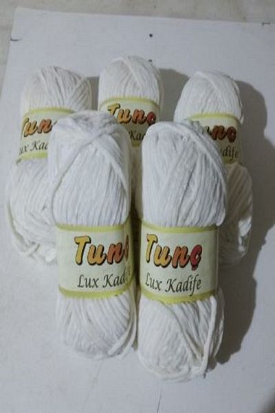 Tunç Çadır Tunch Lux Velvet Cream 5 Pieces Color: 3215