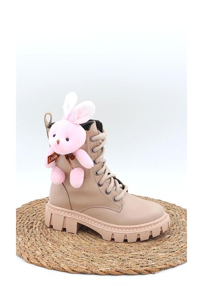 Moda Lime Καθημερινή ορθοπεδική σόλα Teddy Bear Boots Παιδικές χειμερινές μπότες για κορίτσια Παιδικά παπούτσια Παιδικά χειμωνιάτικα ροζ μπότες κουνελιού
