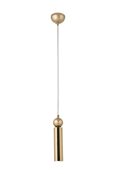 Bozyaka Aydınlatma Sparg Decorative Metal Ceiling with Gold Finish - Modern Chandelier, Led Bulb Included
