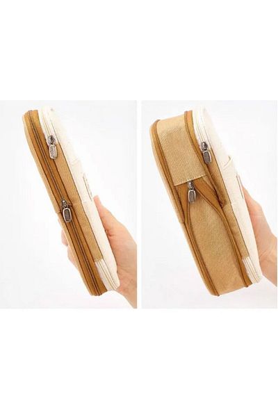 AYVİ STORE Multi Functional School Pencil Case with Pencil 7 Colors Option