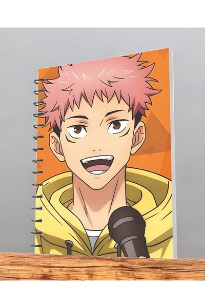 nihonwosekai Jujutsu Kaisen A5 Caiet Anime Spiralat 50 de coli