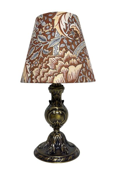 Göksu Lighting Fabric Model Luxury Retro Night and Table Lamp