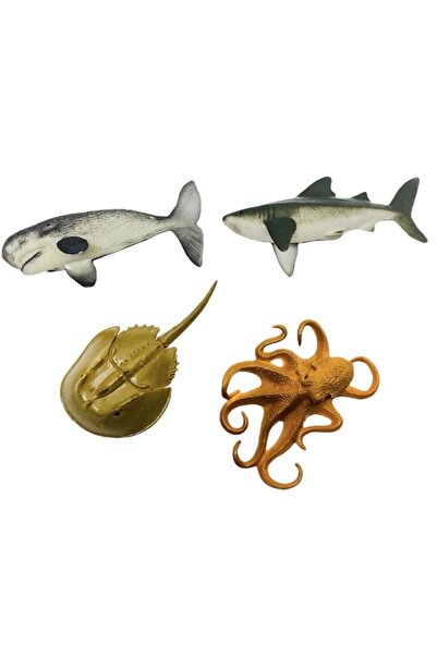 toysandmore Vatoz Ahtapot Ispermeçet Balinası Kaplan Köpek Balığı Deniz Canlı...